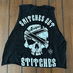 The Drive Clothing Company Snitches Get Stitches Tank